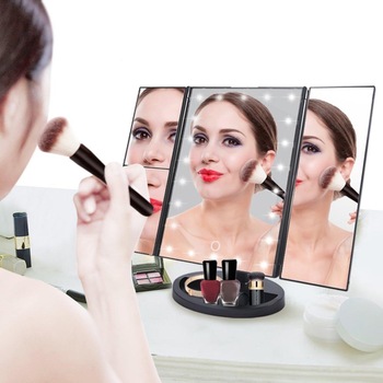 Touch Screen 22 LED Makeup Mirror