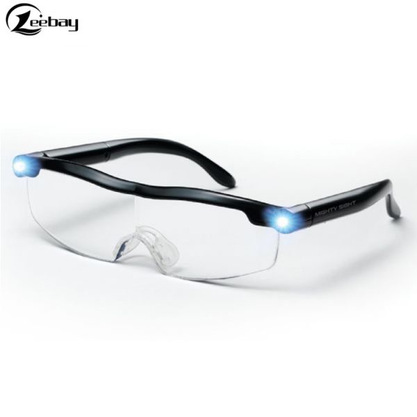 Reading Glasses With  LED Light Zoom